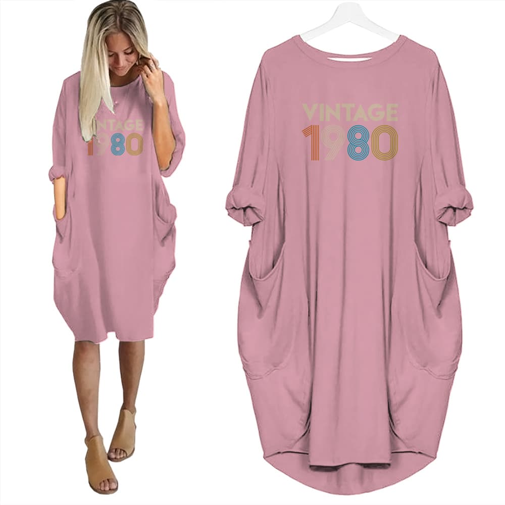 Vintage 1980 Limited Edition Pocket Dress 4