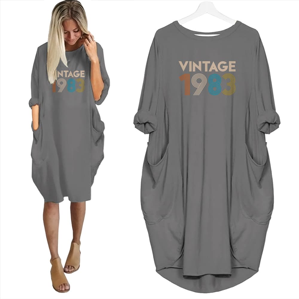 Vintage 1983 Limited Edition Pocket Dress 2